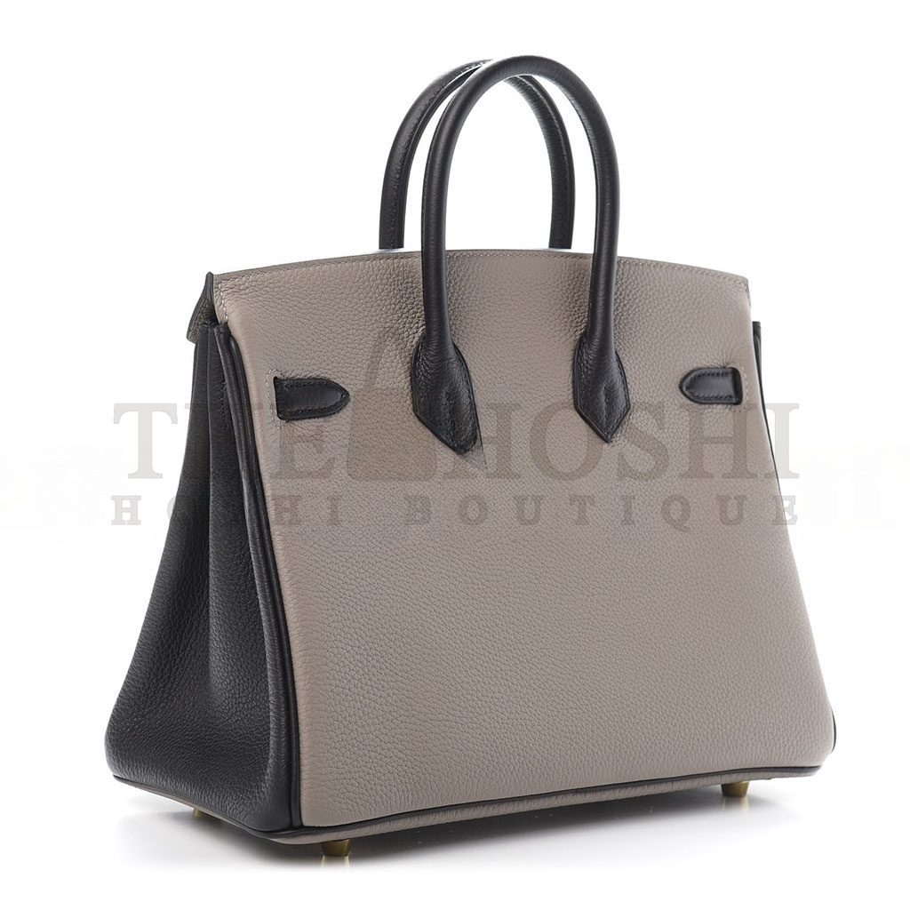 H**me5 BIRKIN 30 TOGO LEATHER TURTLEDOVE GRAY GOLD BUCKLE BAG 645269 (30*23*15cm) Master Quality